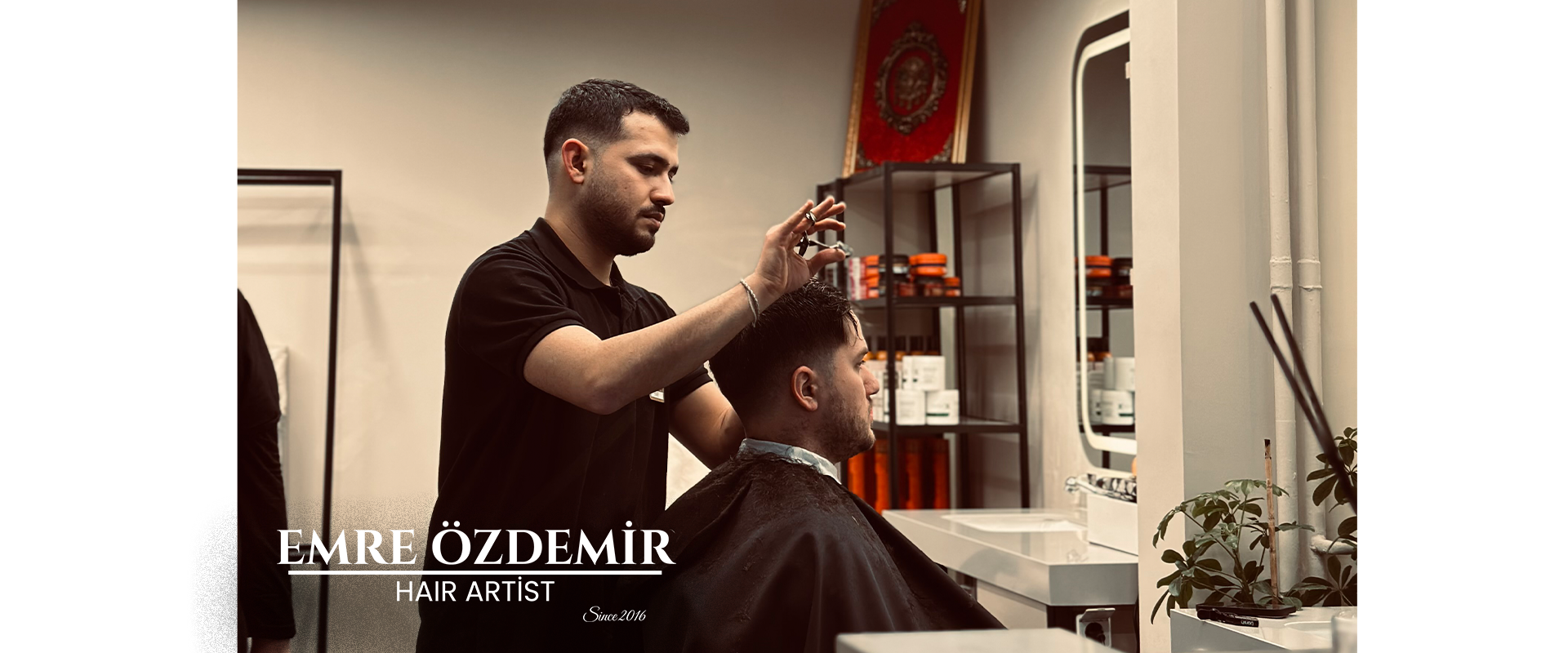 Konya anatomik saç kesimi ve erkek saç tasarım uygulaması - Emre Özdemir Hair Artist